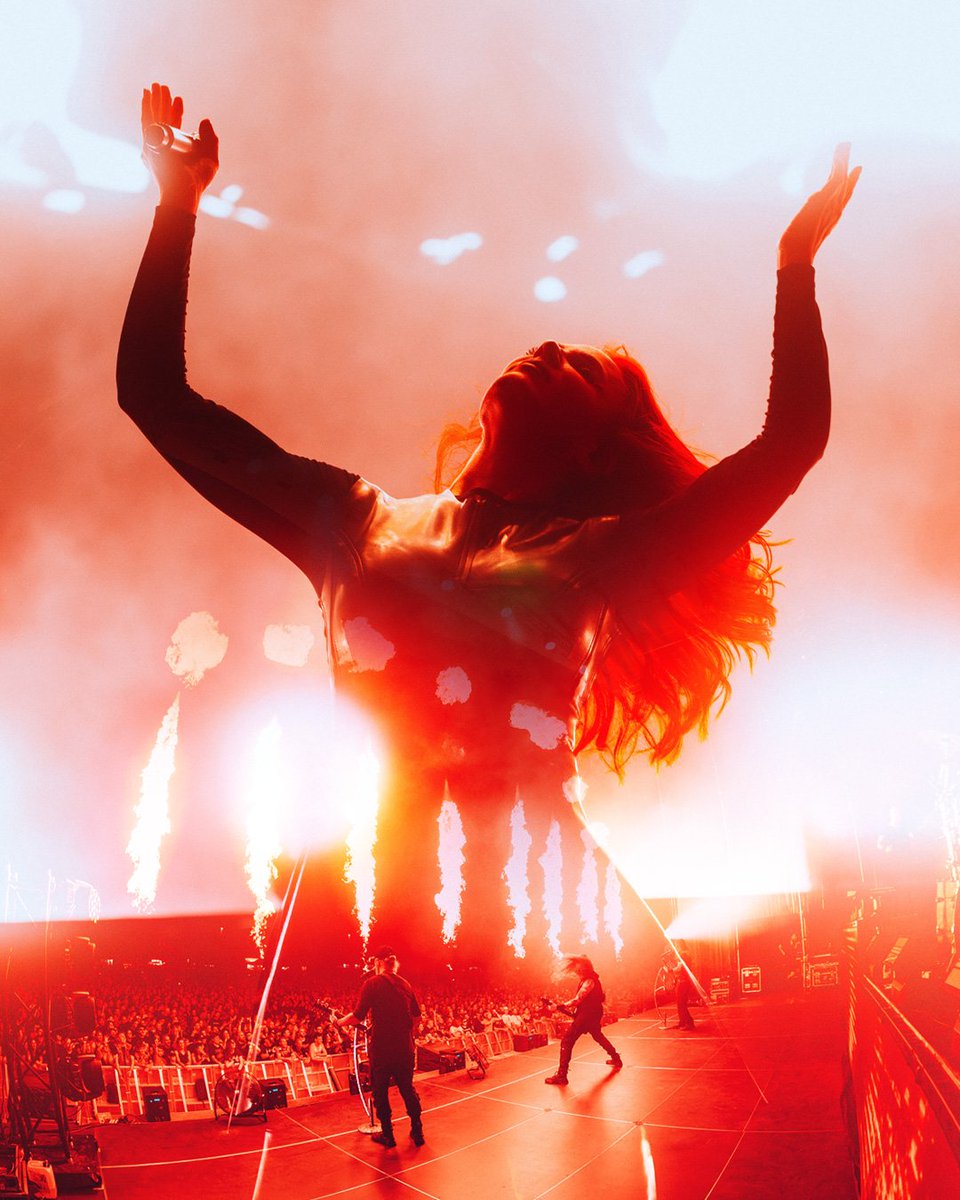 Epica's tweet photo. Z! Live Rock gave us everything we love about festival season 🔥
It was a pleasure to headline the night and share it with such a wild and dedicated crowd!
Thank you all for a marvellous time together.

Next up: Live is Live in Belgium alongside Iron Maiden! 

📷📹 Marijke Crynen https://t.co/1qMZZidBmL