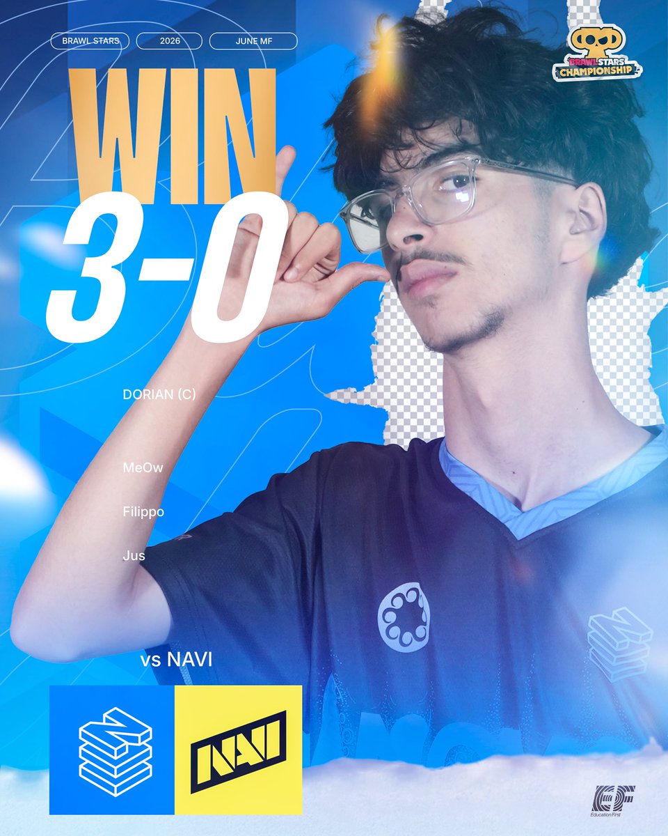 NOVOEsports's tweet photo. Better Drage wins 🤙🧃

Easy 3-0 vs @NAVIBrawlStars_ 

Head to the semis 🫡

#NOVOEsports #BleedBlue @Brawl_esports https://t.co/jKAienvXFt