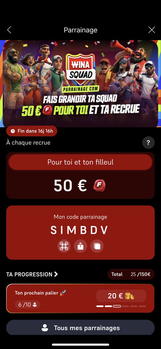 SimonCatros's tweet photo. Rejoins-moi sur Winamax et profite d'un bonus dès ton inscription 🤑
https://t.co/zvZxK0APwY… #winamax #cdm #parissportif #coupedumonde https://t.co/FHkZtYdLJK