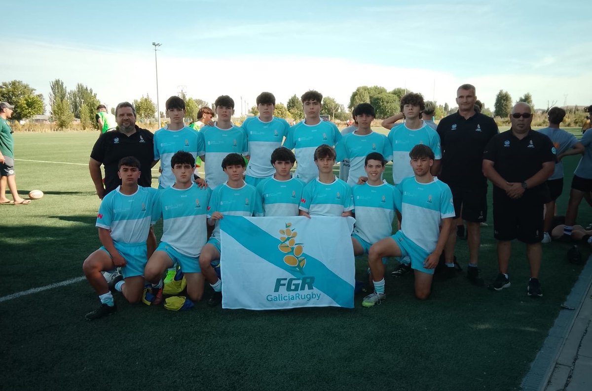 RugbyGalicia's tweet photo. 🚨 Resultados do domingo das Seleccions Galegas no CESA7s de Valladolid 

🩵M16 MASCULINA
🥈 5º ao 8º
🏉ANDALUCIA 29-0 GALICIA
🎖️7º-8º
🏉GALICIA 40-21 ASTURIAS
👉7º POSTO FINAL

🩵M16 FEMININA
🥈 5º ao 8º
🏉EUSKADI  24-12 GALICIA
🎖️7º-8º
🏉GALICIA 15-10 MURCIA
👉7º POSTO FINAL https://t.co/R8c2kb6PBe