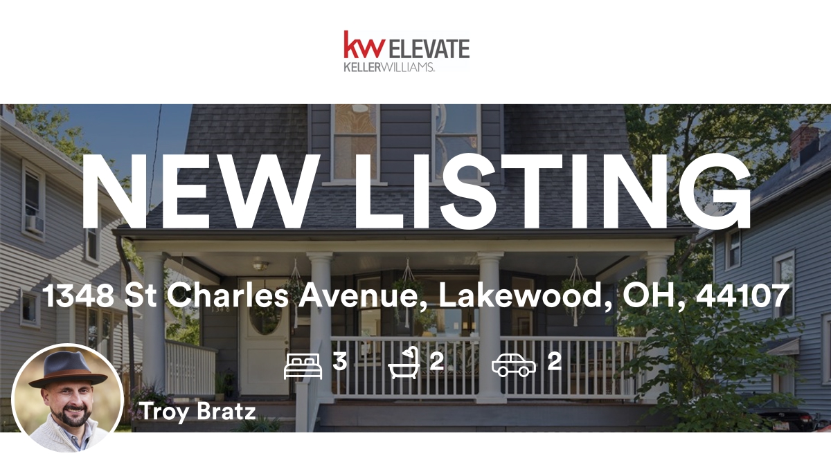 TBratz's tweet photo. 🛌 3 🛀 2 🚘 2
📍 

My latest listing on RateMyAgent.

https://t.co/7QAfxZpKEN

... @TroyBratzKW (216)702-2196
#ratemyagent #realestate #KellerWilliamsElevate #BUYaHouse #SELLaHome #INVEST #RELOCATE
 Lakewood1348 St Charles Avenue, Lakewood, OH, 44107 https://t.co/fvCe0MbmdD