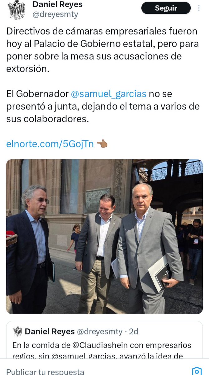 Lou4_0's tweet photo. @UntalKaiser Un gobernador que ignora a los  empresarios. https://t.co/yx9ijY5WPC