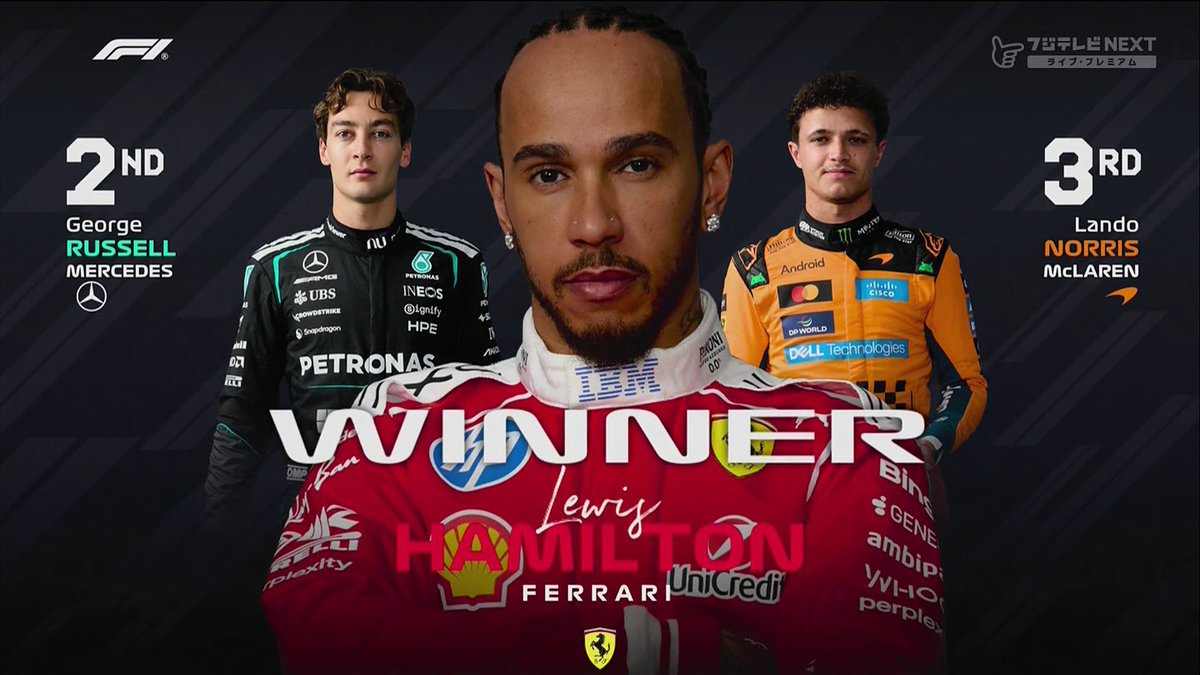 umawaffle_f1's tweet photo. スペインGP決勝総括
ハミルトンさんフェラーリでの初優勝！！！🥇🎉🎊
VSCから波乱の展開に。
メルセデス勢バトルはまさかのアントネッリくんリタイアで終幕...
アルピーヌ&amp;VCARBは波乱のレース見事なダブル入賞！
アストン勢は全滅...ただありがとうな...
ルクレールさんを誰か救ってくれ...
#f1jp https://t.co/tgvKS1bcKh