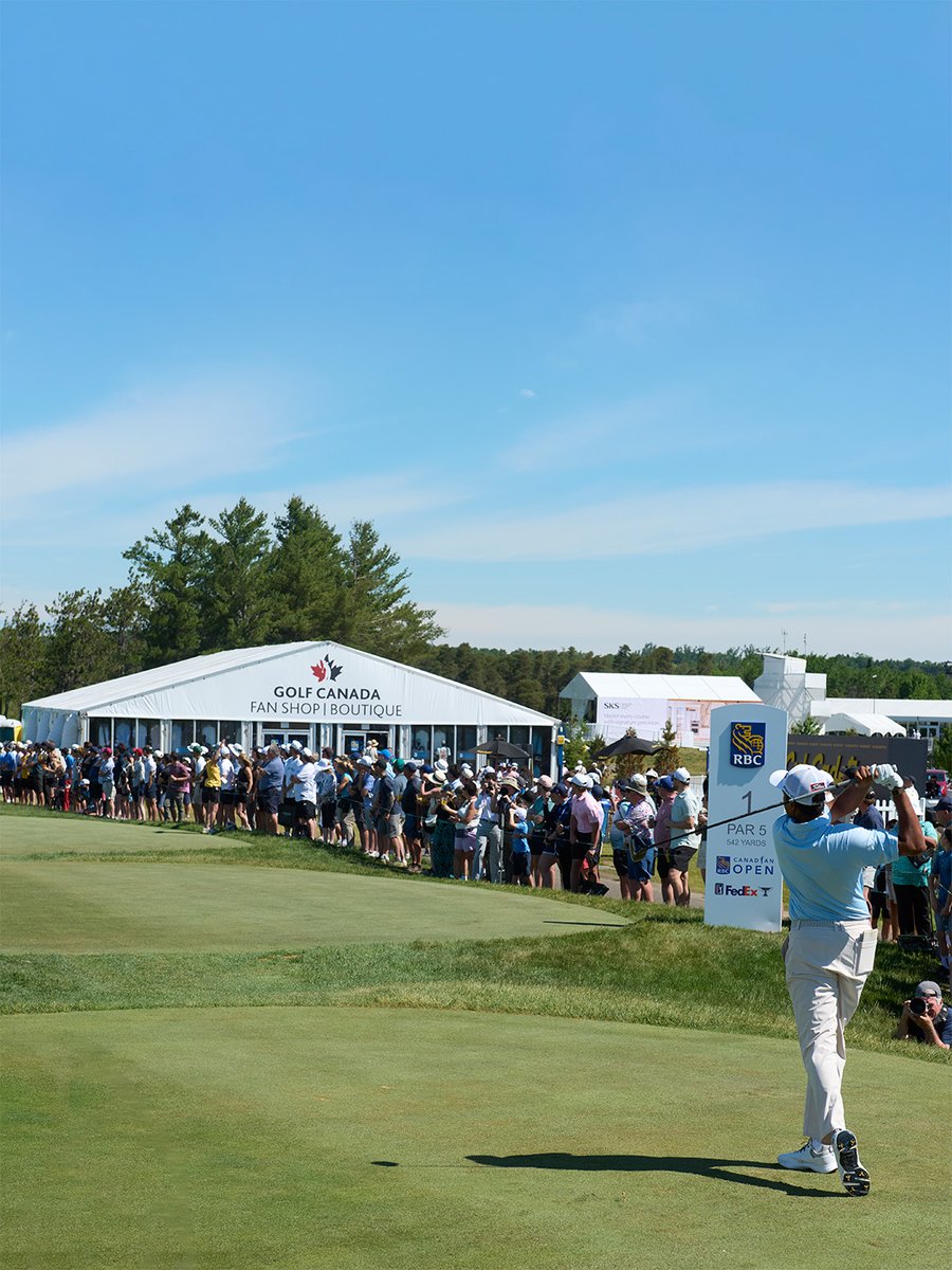 GolfCanada's tweet photo. Eyes on the prize today for Sudarshan Yellamaraju.

The Canadian begins the final round three shots back at @rbccanadianopen with the home crowd behind him. https://t.co/iI3Iw0r16P