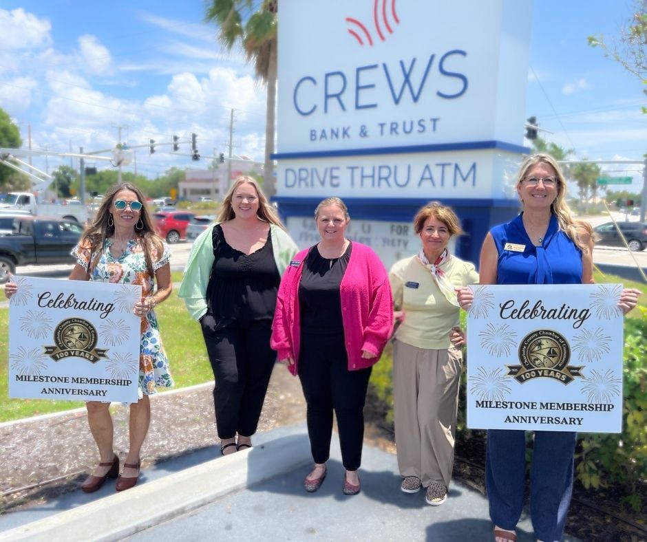 crewsbank's tweet photo. Crews Bank &amp; Trust is proud to be celebrating 35 years as a member of the Charlotte County Chamber of Commerce.
Member FDIC | Equal Housing Lender https://t.co/XaTQXB8iaK