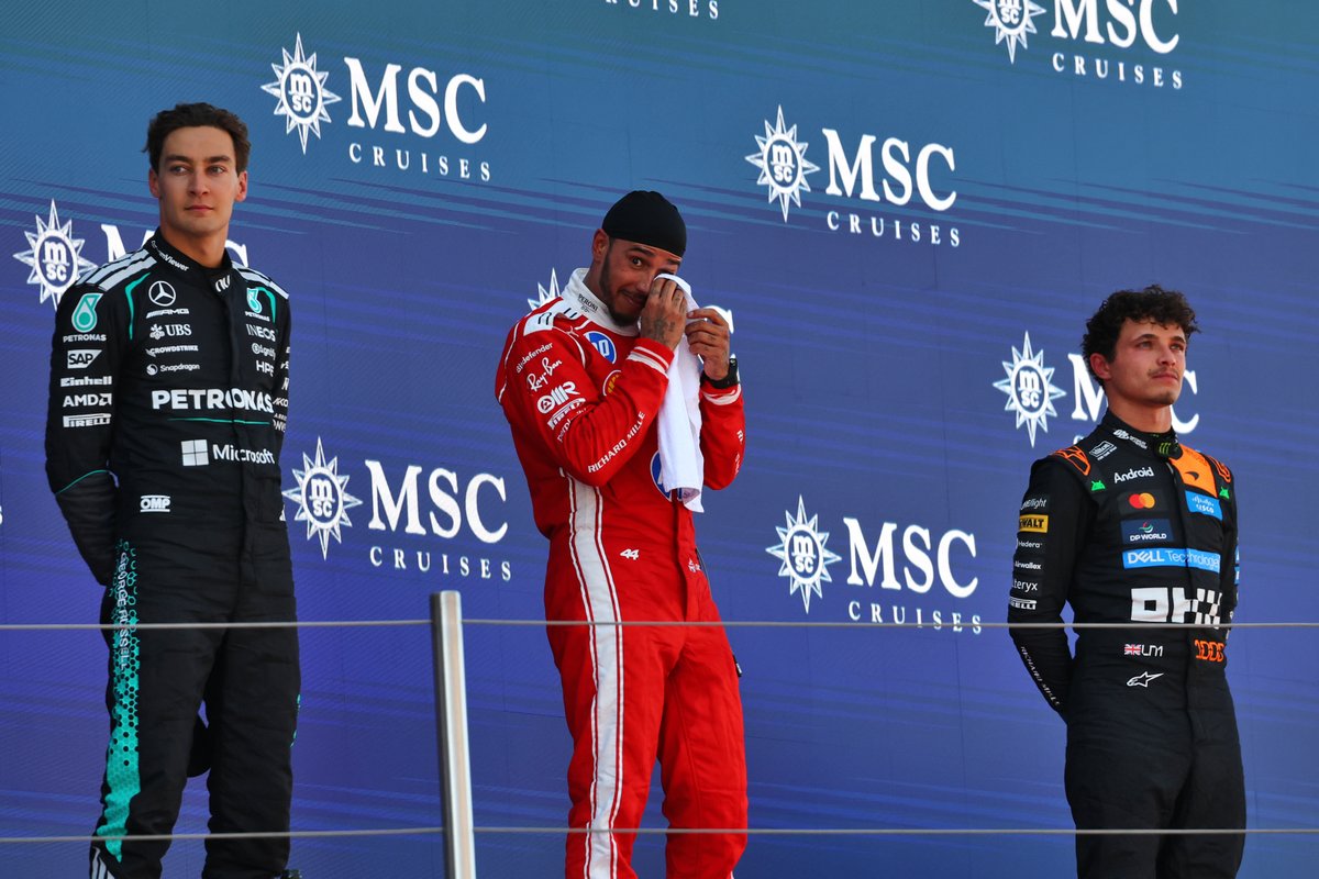 The Race tweet media