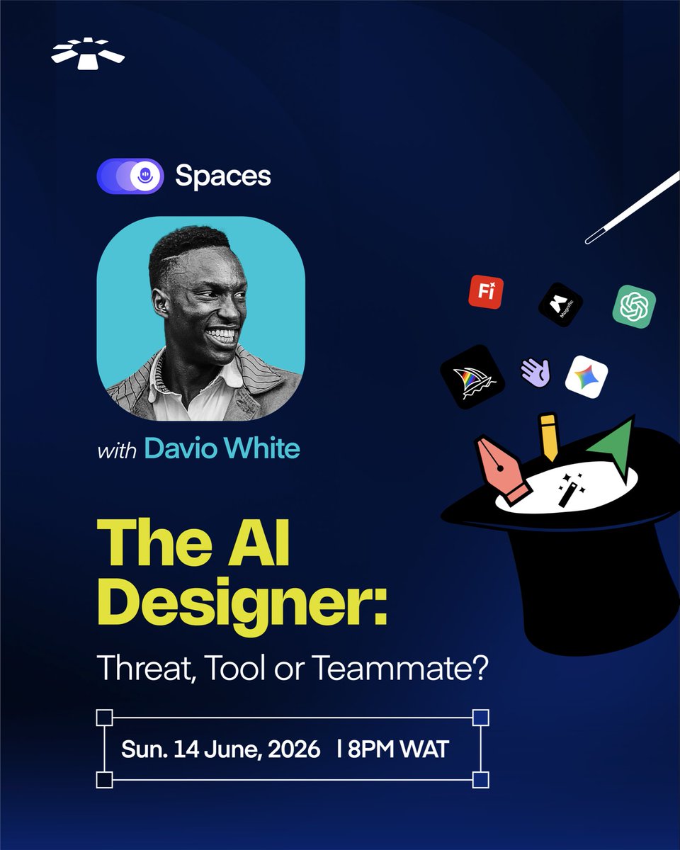 Daviowhite's tweet photo. I’ll be speaking on an X space with the incredible Cardtonic team about the AI designer by 8 PM (WAT) today. https://t.co/tbbZgiS6DT