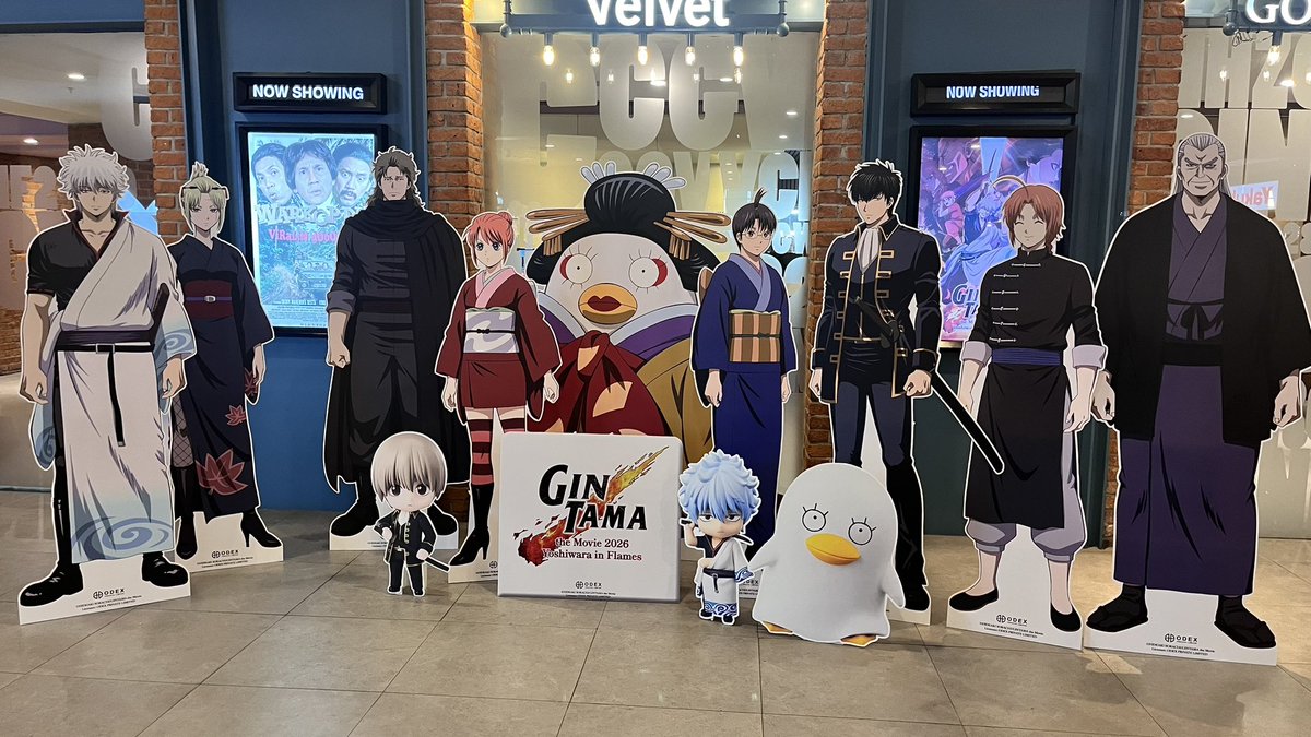 monicahoo's tweet photo. Otsu yang nonton Gintama di GI jam 13.50 hari inii 🥳

seru banget ikut foto ramean dan makasih banyak yang uda foto pake mini standee aku juga ya 😍
kalo ada FS ku bawa lagi standee nya, dan abis itu akan ku GA 🫡

Makasih juga yang uda kasi freebies, terbaik kalian 🤗 https://t.co/yAsdUfOl9d