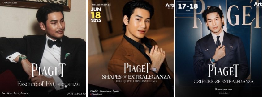 ApoCattawin555's tweet photo. 👑 Apo as Piaget Global Brand Ambassador , attends 3-year in a row Extraleganza High jewellry event

💎 2024  Essence of Extraleganza 
💎 2025  Shapes of Extraleganza 
💎 2026  Colours of Extraleganza 

APO NATTAWIN PIAGET GLOBAL AMBASSADOR 

#PiagetxApo #ApoNattawin @Nnattawin1 https://t.co/FSwucYTlt2