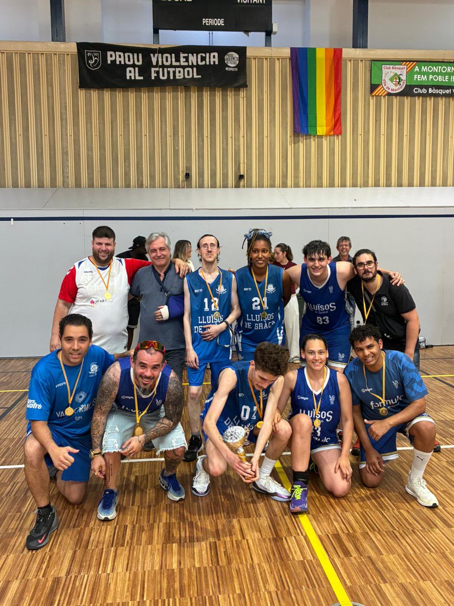 ActivitatsacidH's tweet photo. 🏀✨ GRAN DIA A LA IV SPECIAL CUP DE MONTORNÈS DEL VALLÈS ✨🏀

🥇 El nostre Equip A s’ha proclamat campió i el B segons del seu grup. 

Amunt @BasquetLldG @acidH_IL ! 
Amb el suport de @barcelona_cat 

@GMultiesports
@bcn_gracia @indepe_gracia 
@cbvilamontornes https://t.co/MMdCHJhtO6