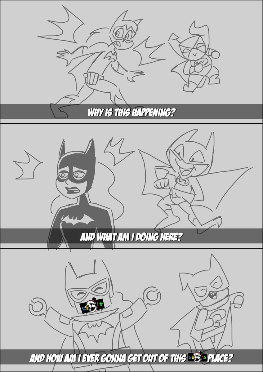 SecretScrapV2's tweet photo. Bat-Mite takes Batgirl to a Wacky World
#DC #DCComics #DC_Comics #Batman #TADC #TheAmazingDigitalCircus #The_Amazing_Digital_Circus #DCSHG #DC_SuperHero_girls #DCSuperHeroGirls #DCAU #LegoBatman #Lego_Batman https://t.co/BDjn7PNdP7