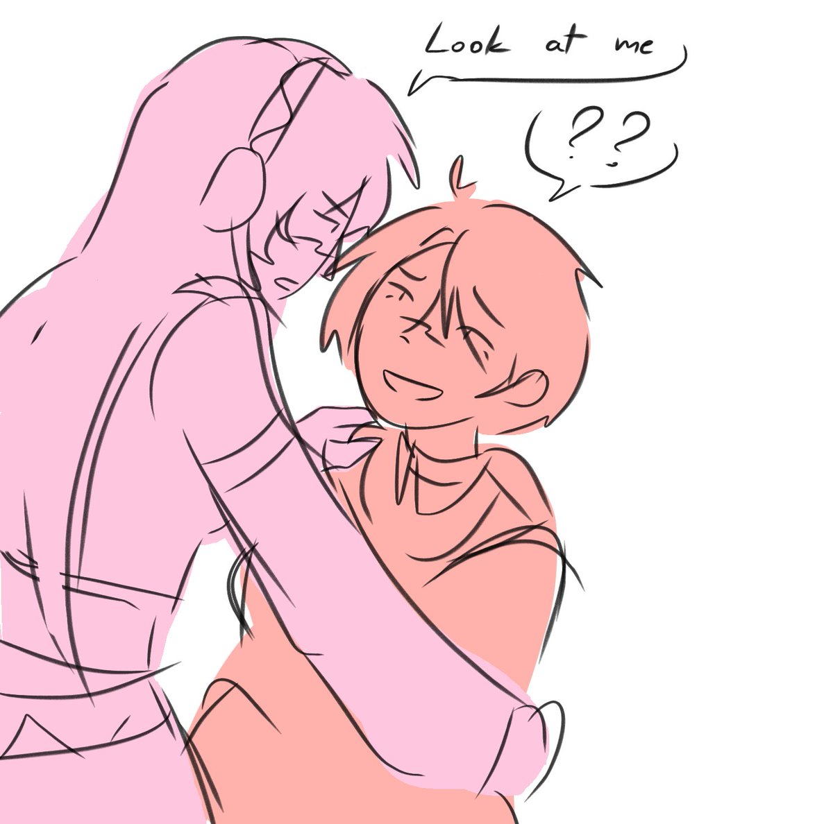 Lopsaii's tweet photo. Jealous luka blehh #meiluka #meiko #巡音ルカ #ルカメイ
#megurineluka https://t.co/ECEF4QK1As