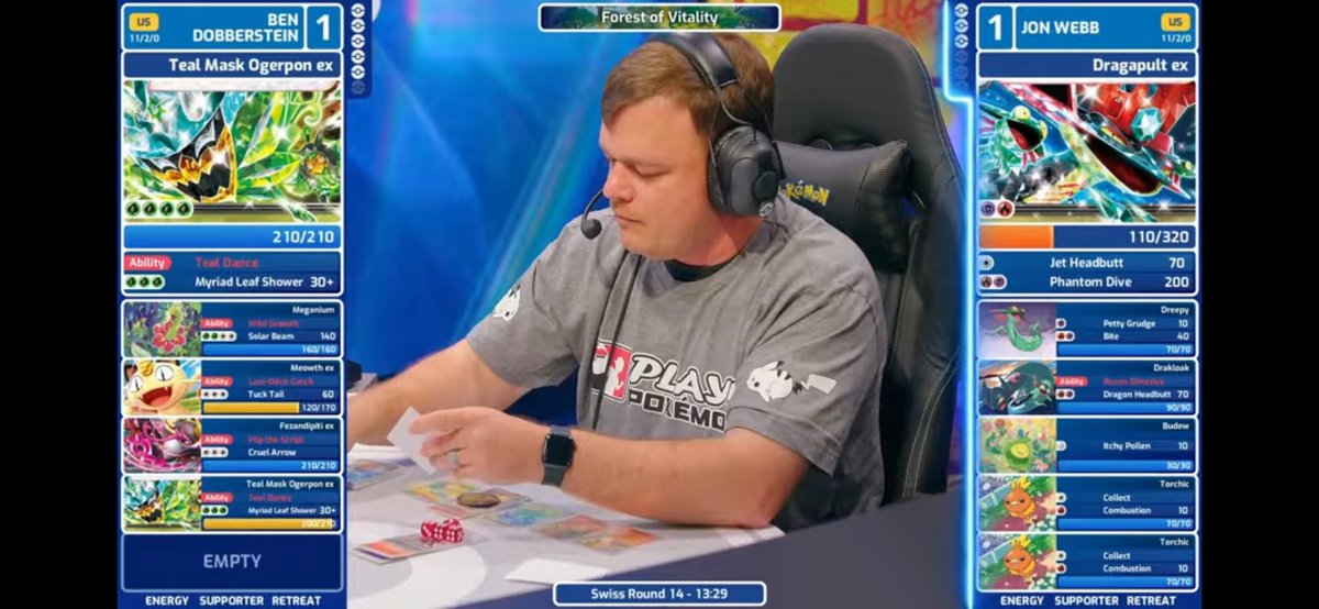 GuardTCG's tweet photo. 12-3 at my first major of the season for top 8! S/O to all my opponents and the staff at NAIC! Had a great time, will be back next year and will get a worlds invite. @Pokemon https://t.co/zrVfgAbsJ1