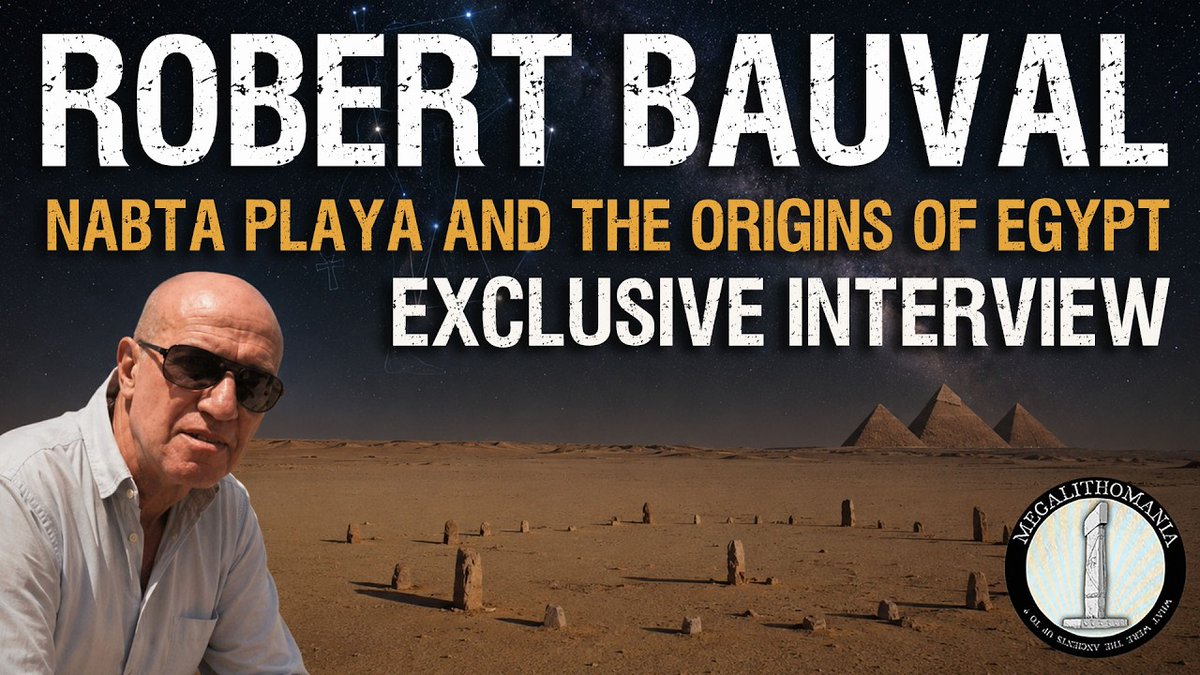 MEGALITHOMANIA's tweet photo. Robert Bauval | Nabta Playa and the Origins of Egypt |  https://t.co/yIDk0CTL8N

#Megalithomania #RobertBauval #NabtaPlaya #Ancient https://t.co/D3qd8HvuUp