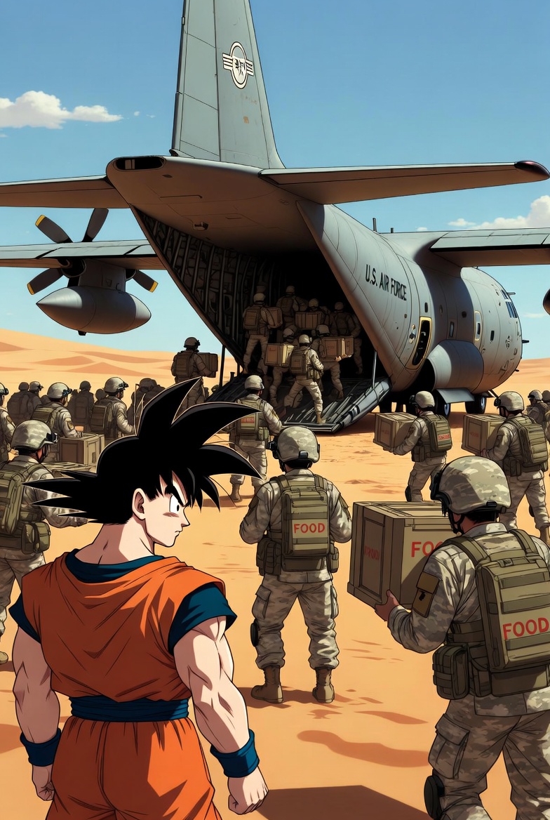 _Critx's tweet photo. Contract stipulations for JUST Goku include:

Daily food haul: 2,000+ kg assorted meats (Wagyu beef, ribs, whole pigs, chicken, seafood, wild game)

Carb overload: 1,500+ kg rice/noodles (every Japanese ramen/udon/soba variety + fried rice)

Sushi & sashimi mountains: Thousands of rolls and platters by the truckload

Full variety: All Japanese classics + hearty international BBQ, steaks, pasta + endless desserts (ice cream, cakes, mochi by the container)

No limits: Constant refills, eat during fights/training if hungry

Unemployed hero pay: 5,000,000 yen daily cash stipend (no bank, no taxes, no questions, straight yen)

On-site delivery: Fresh hot food provided wherever the mission is (Iran or anywhere)