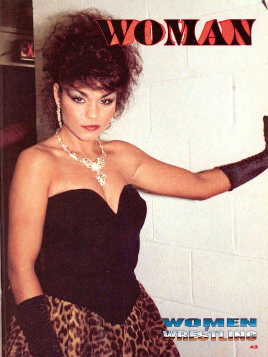 VintageWWFMag's tweet photo. Woman - Women of Wrestling Magazine Spring/Summer 1991 #NancyBenoit https://t.co/DUED6lgAdG