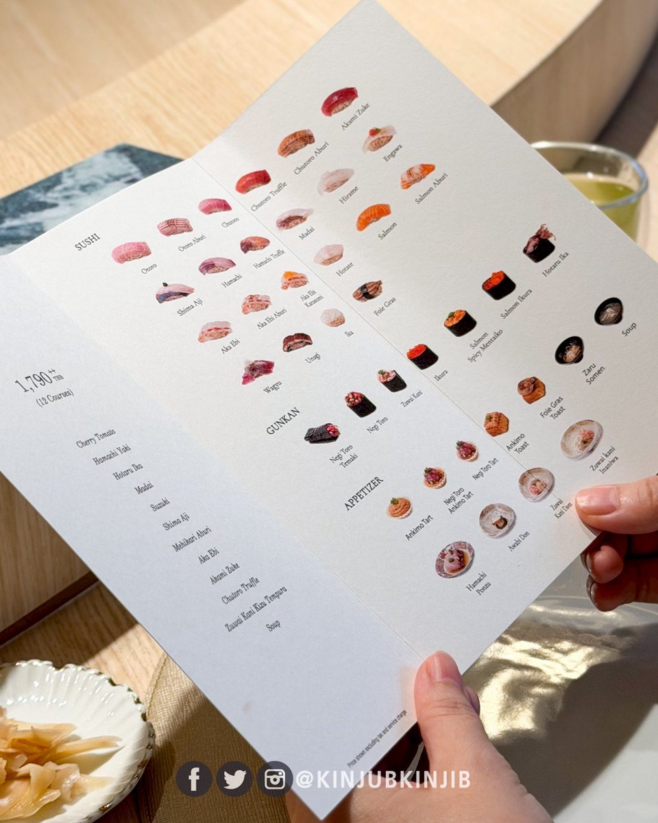 kinjubkinjib's tweet photo. โปรใหม่ที่จริงใจของ Kozue Omakase
เป็นคอร์สโอมากาเสะแบบ Unlimited ในงบ 2 ใบเทานิดๆ แต่ทานได้ไม่อั้นกว่า 40 เมนู 
เราว่าโอเคเลย ปลาสด ข้าวน้อย สั่งได้แบบยั้ง
เป็นการเปิดมุมโอมากาเสะที่ไม่ต้องแพงก็ทานได้ คุ้มสุดๆ
@aroii #โอมากาเสะ https://t.co/YpuL287bIS