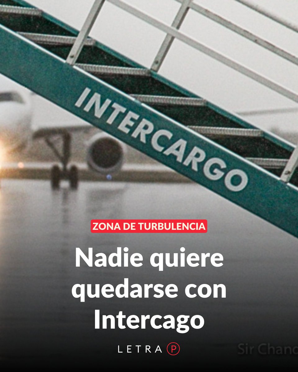 Letra_P's tweet photo. 🛫 La privatización de Intercargo enfrenta obstáculos

Con pocos interesados en la compra, crecen las críticas a la desregulación promovida por Sturzenegger

🔗 https://t.co/dJtVlz0kHc
✍️ Antonio Rossi https://t.co/k5XsoPypgp