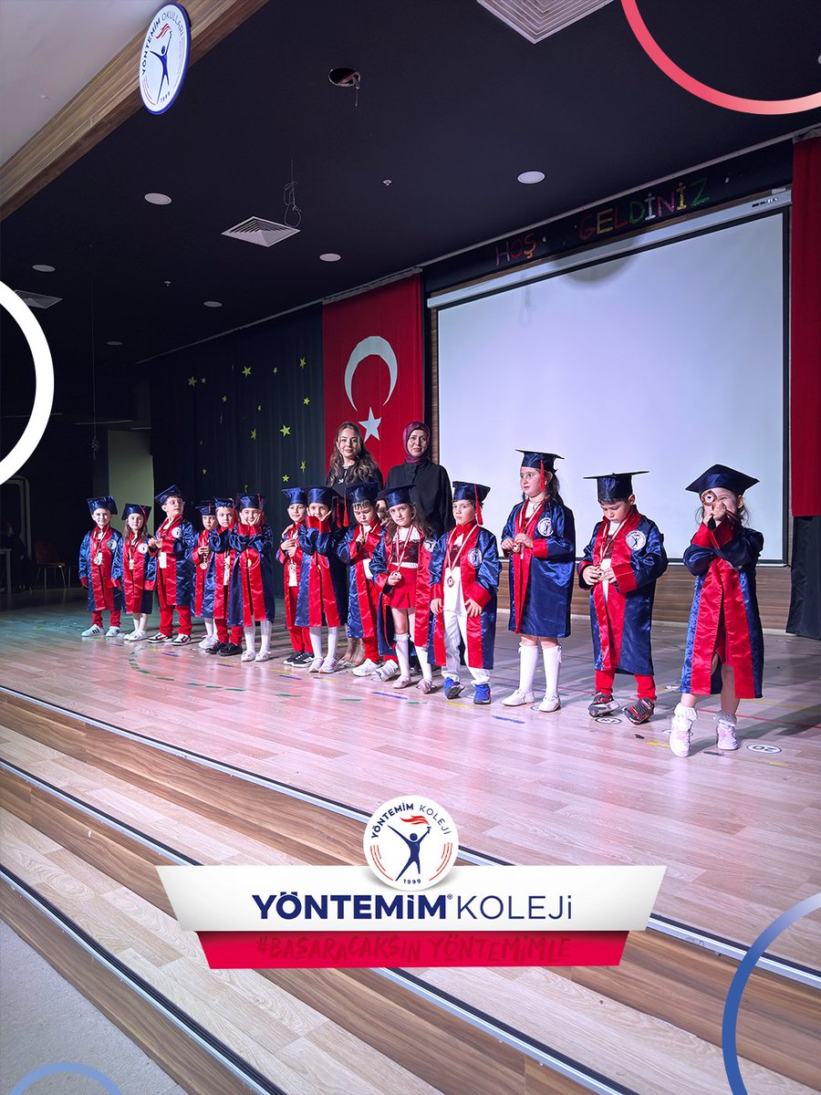 yontemim's tweet photo. 🎓✨ Yöntemim Anaokulu öğrencilerimiz, düzenlenen coşkulu mezuniyet töreniyle okul öncesi eğitim yolculuklarını gururla tamamladı. https://t.co/3FvN6NkBLB