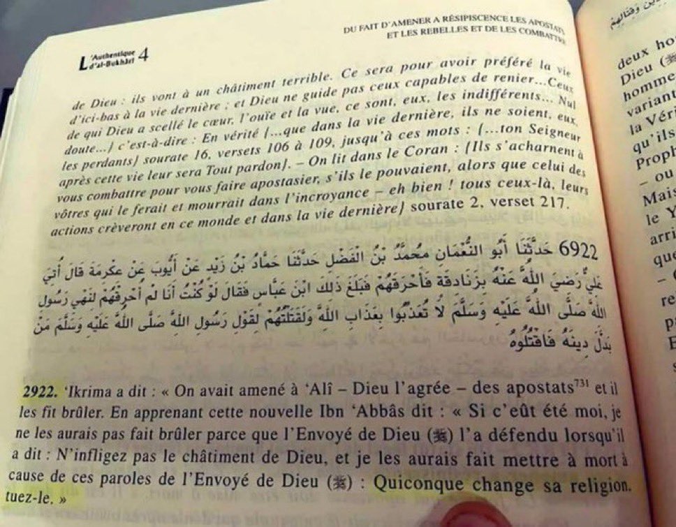 viviapostat's tweet photo. @NyBac1984 L’islam condamne l’apostat à mort. C’est justement parce que je brise ce tabou, parce que je parle et que je sensibilise, que je me sens libre et en paix. https://t.co/2VBSW9TJua