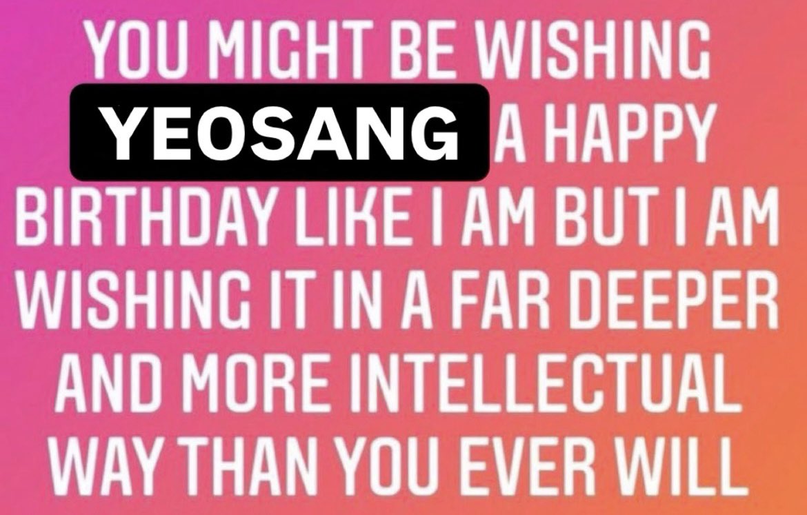 b1tesize's tweet photo. Happy Yeosang Day https://t.co/nHwgZzGSNi