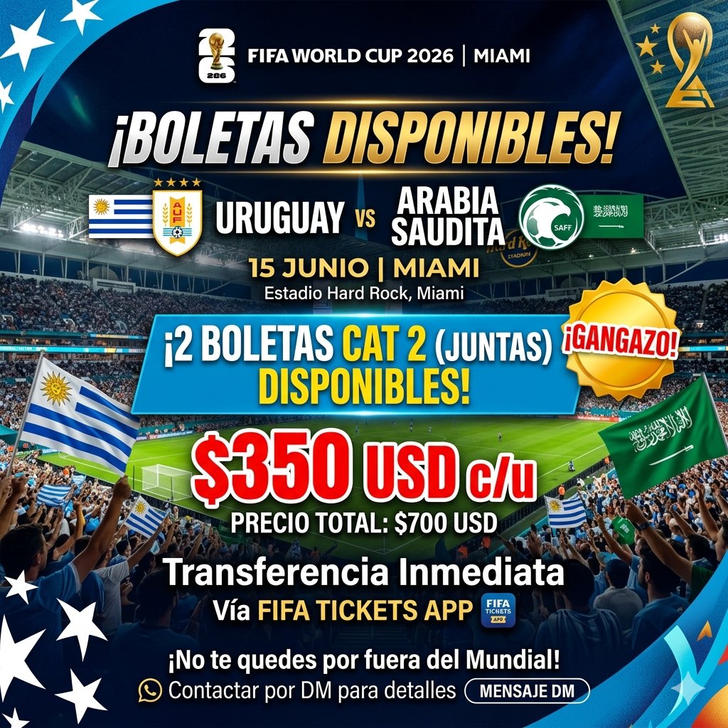 drivera11's tweet photo. Vendo. Venta directa, soy el propietario de las boletas. Escríbeme. https://t.co/2N0YbalV4G