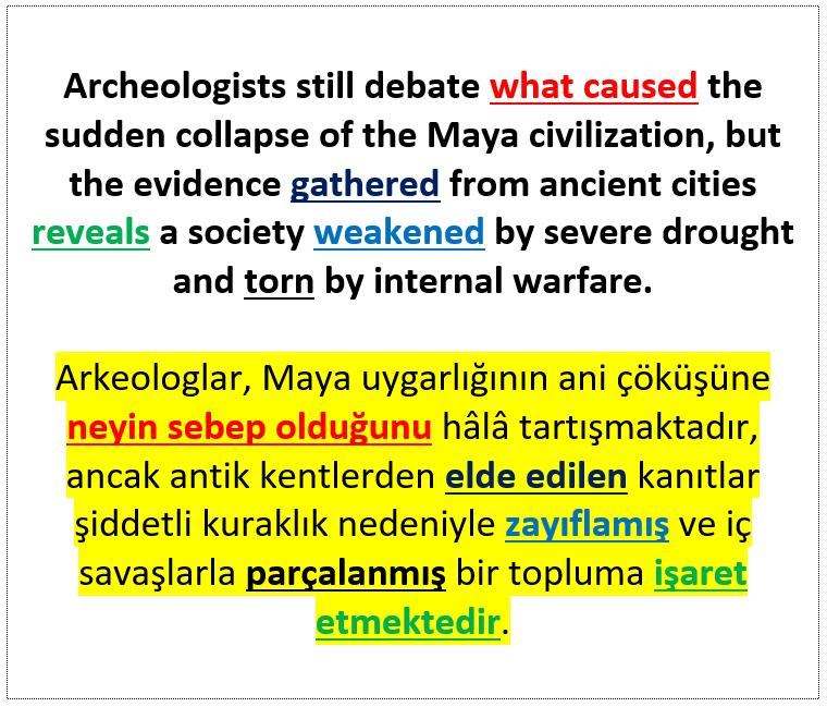 seyfihoca's tweet photo. Drought and war hastened Maya civilization's collapse #yds  #yökdil #eyds #ydt https://t.co/LwQNDkP1im