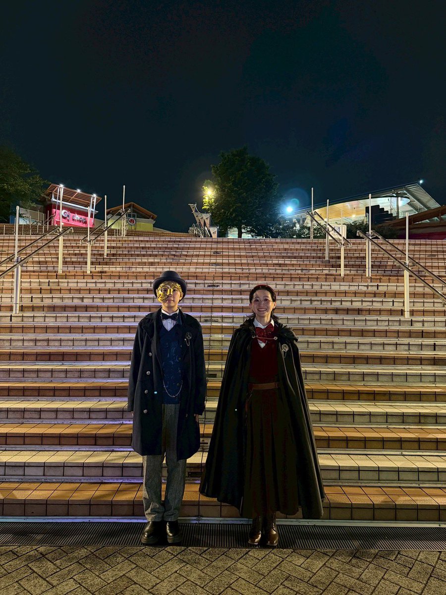 furesawa_yuko's tweet photo. 『夜の魔法学校からの脱出』
東京公演 よみうりランド校

無事千穐楽を迎えました！
出会ってくれた全ての新入生のみなさん、本当に本当にありがとうございました！！

ルミナス魔法学校はこれからも”楽しい場所”を転々としていきますよ🎡🎠✨

あなたのご入学、お待ちしてます🪄💫

#魔法遊園地脱出 https://t.co/oaUq67n6C7