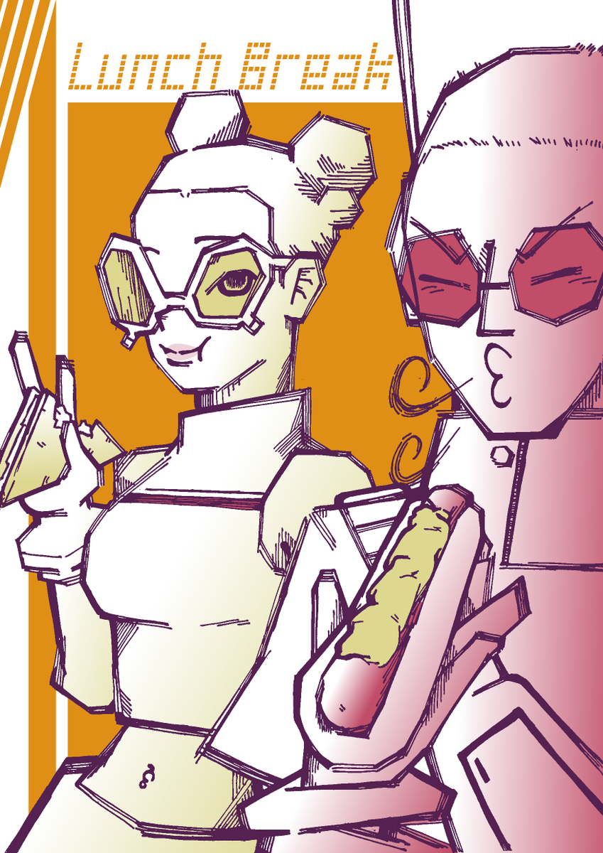 DreamMareEXE's tweet photo. Lunch Break - Shine & Coil BRC Fanart
#teamreptile #brc #bombrushcyberfunk #fanart #shine #coil https://t.co/eU6UN8kgUu