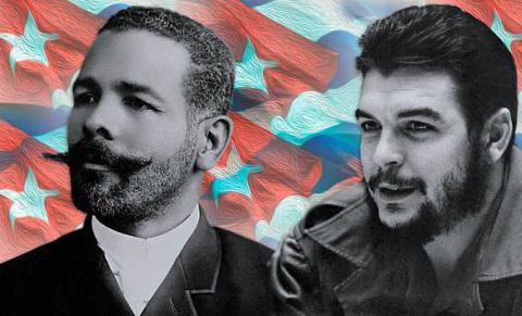 LogVanguardia's tweet photo. Dos símbolos de la intransigencia revolucionaria y el patriotismo que continúan guiando el camino de #Cuba. https://t.co/aRRhSak8rT