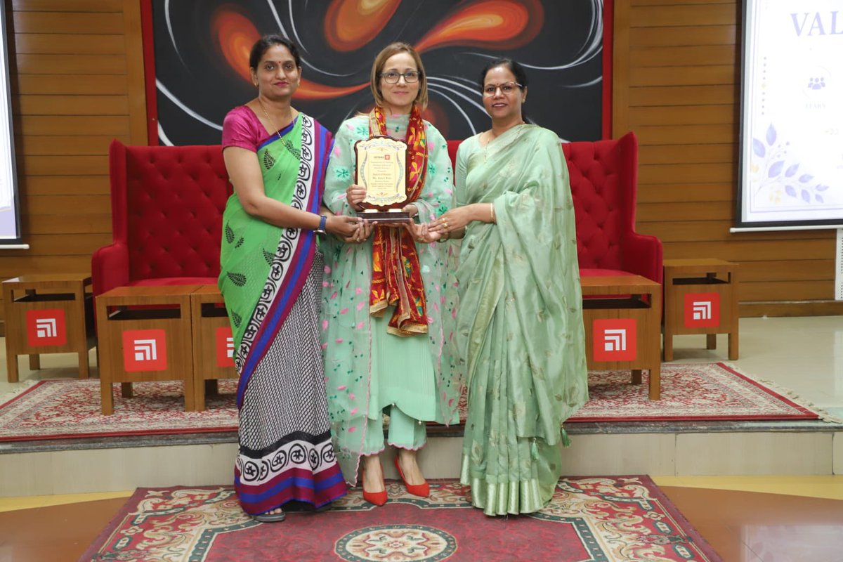 amritkaurbrar's tweet photo. “Every stage is an opportunity to inspire and be inspired”                                            Grateful &amp; Honoured to be invited by chitkara university fraternity and to be among the voices driving nursing forward. 🩺✨ https://t.co/sppVUCYjko