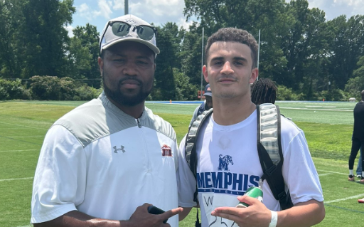 sixstarfootball's tweet photo. EVENT COVERAGE | Offense at Memphis Mega Camp Showcase Talent

📈Strong showings helped elevate recruiting stock in front of Memphis staff

📖Full recap+scouting reports now live!

STORY▶️https://t.co/mv0hzCjmMn

@Caden_Arvie @jaceblake @theoffical_JC @Austin_Clark13 @Mattacus11  @cam_hardin7 @MaxHunt2134 @AmareMoneyMan @TheDrewRempel @JackilonR @Ben_Spencer11 @torrance_talbot @TWall08  @DmarionW2029 @Levi_Manning7 @c3leb17