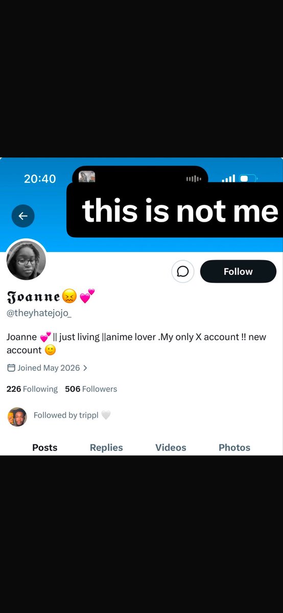 Joanneee36's tweet photo. Please be careful. Don’t get catfished. That account already has lots of audience https://t.co/Ydng1AKGLu