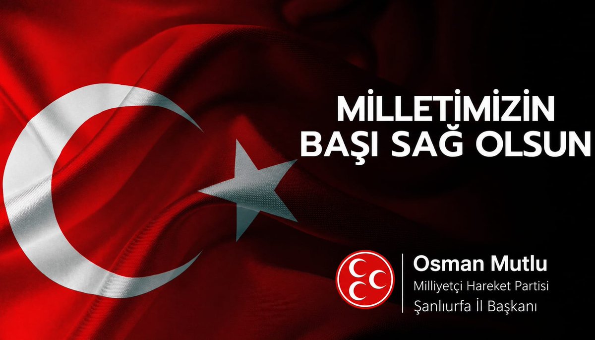 ECZ OSMAN MUTLU tweet media