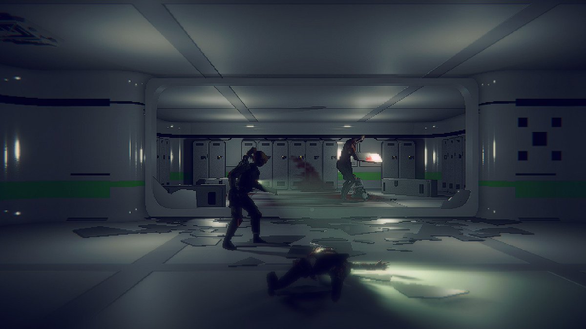 LazyMakeba's tweet photo. "The IRONY" - Another upcoming indie game where you navigate a doomed facility and uncover its dark secrets.
Somehow this game reminds me of Dead Space, but in a 2.5D format.
#TheIrony #IndieGame https://t.co/GqoOBymWCl