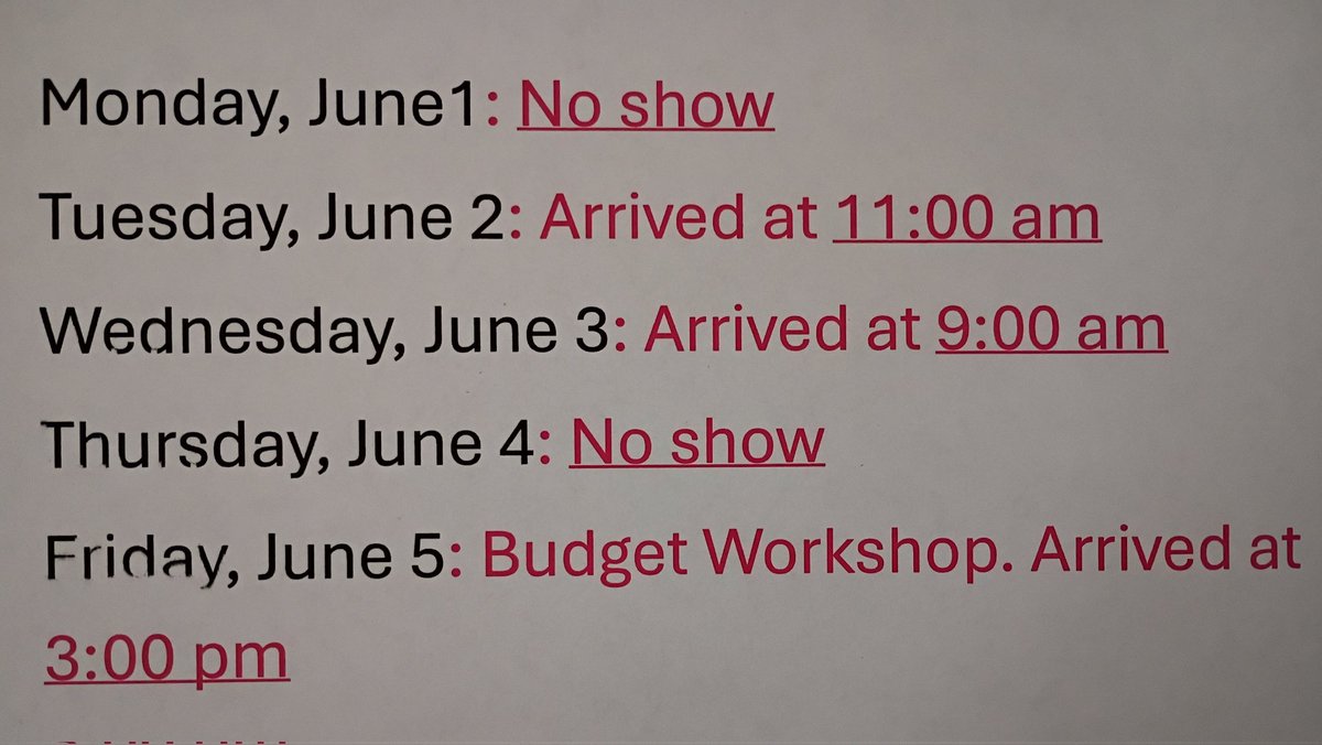 texas_v2's tweet photo. When the superintendent's presence in the district is less than 50%, it is time for an audit of attendance, leave records, and expenditures to ensure accountability and proper stewardship of public funds. Transparency matters! #Vegaout @KFOX14 @TXAG  @TxDPSWest @teainfo https://t.co/cvf7iEhxSO