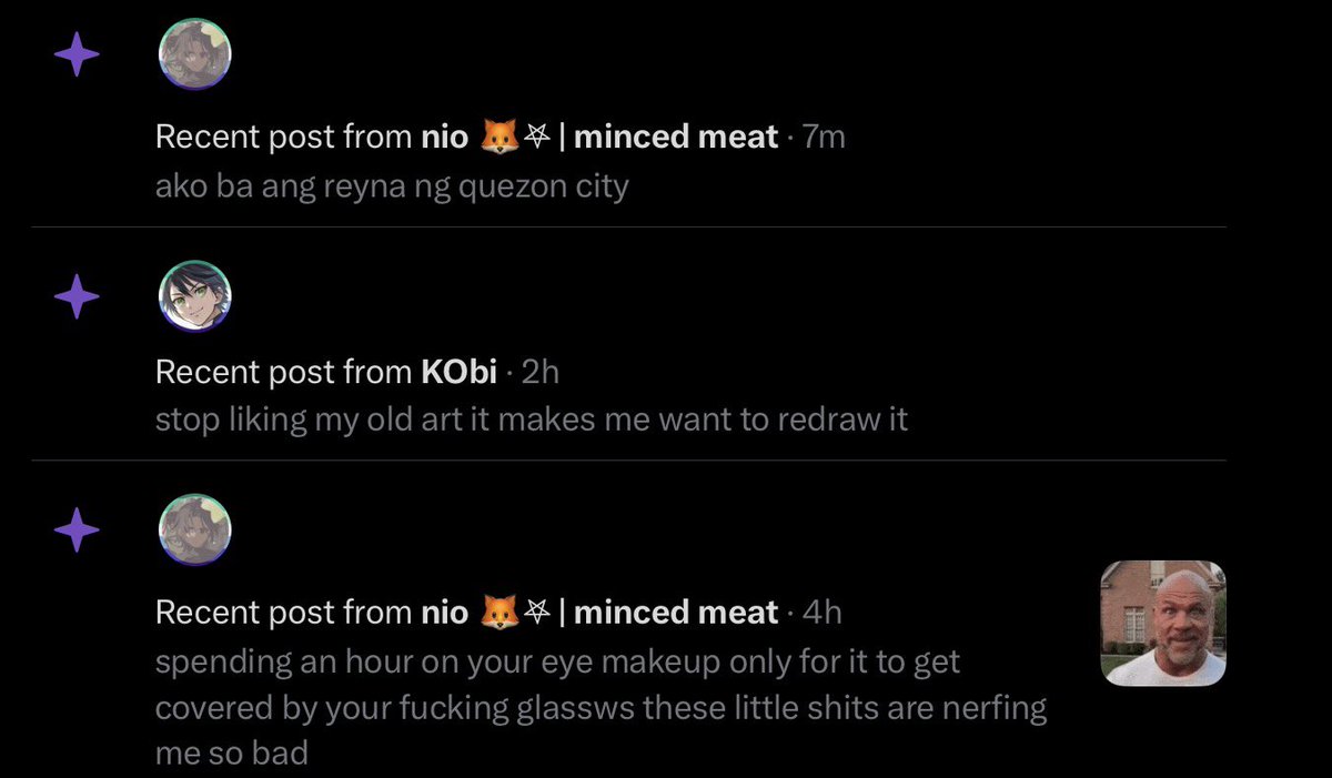rynchuisms's tweet photo. all these gays in my recs https://t.co/vyaCIjxJkh
