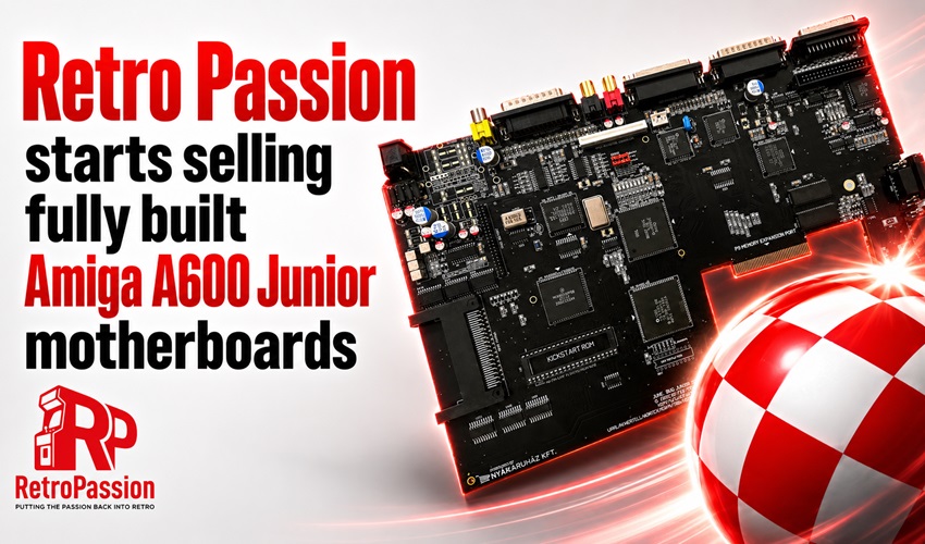 AmigamagazineGA's tweet photo. Retro Passion starts selling fully built Amiga A600 Junior motherboards https://t.co/Eq7ZKYO26p #Amiga #Commodore #Amiga600 #A600 #A600Junior #RetroPassion #RetroGaming #AmigaRepair #AmigaRestoration #Motherboard #PCB #RetroHardware https://t.co/M58cjGWtsv
