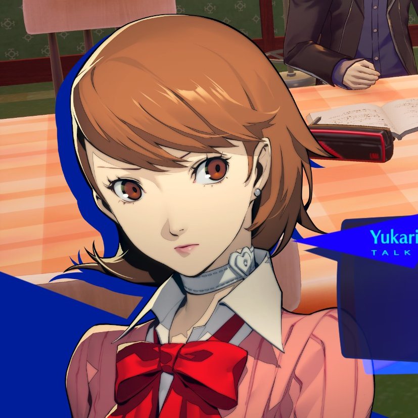 averagefanboy_'s tweet photo. Yukari takeba you are the only reason im sitting through this slog of a game im serious youre too beautiful for this https://t.co/i1fM8EcNuy