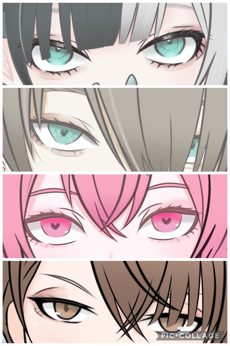 S_m_1N's tweet photo. #このタグを見た人は自分の絵柄の目の部分を見せる

お絵描きすき。 https://t.co/uvbzqCbc2V