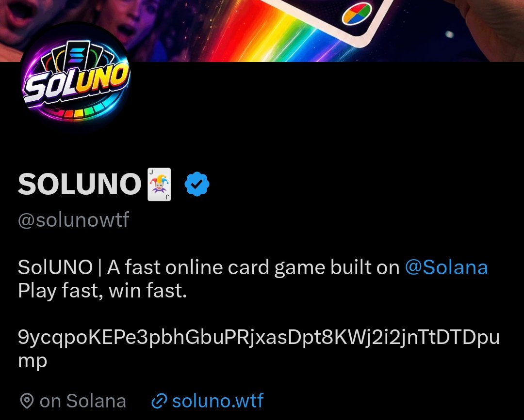 SOLUNO🃏 tweet media