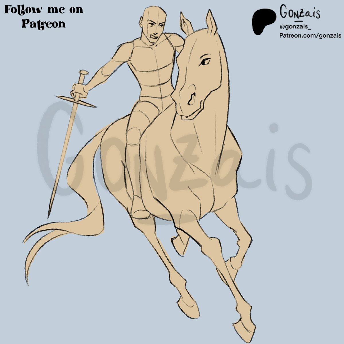 gonzais_'s tweet photo. Horse riding bases🐎✨🧡💛♥️

Exclusive poses on Patreon

Please share🫶🏻
#drawingbase #posereference #artbase #artreference #poses #練習 #日々描く #Poseref https://t.co/JYl5b1Hyj8