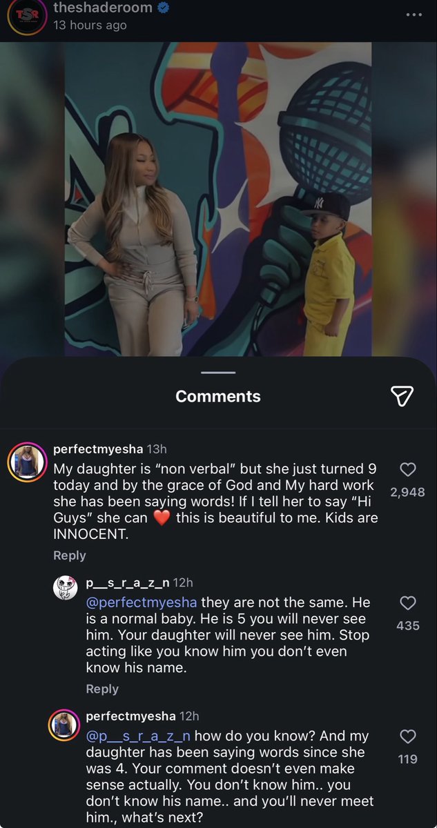 CCardib2's tweet photo. Why barbz so mad cause ppl wanna give their testimony of their own kids with the same condition? 😭 https://t.co/nDnnFq0RkB