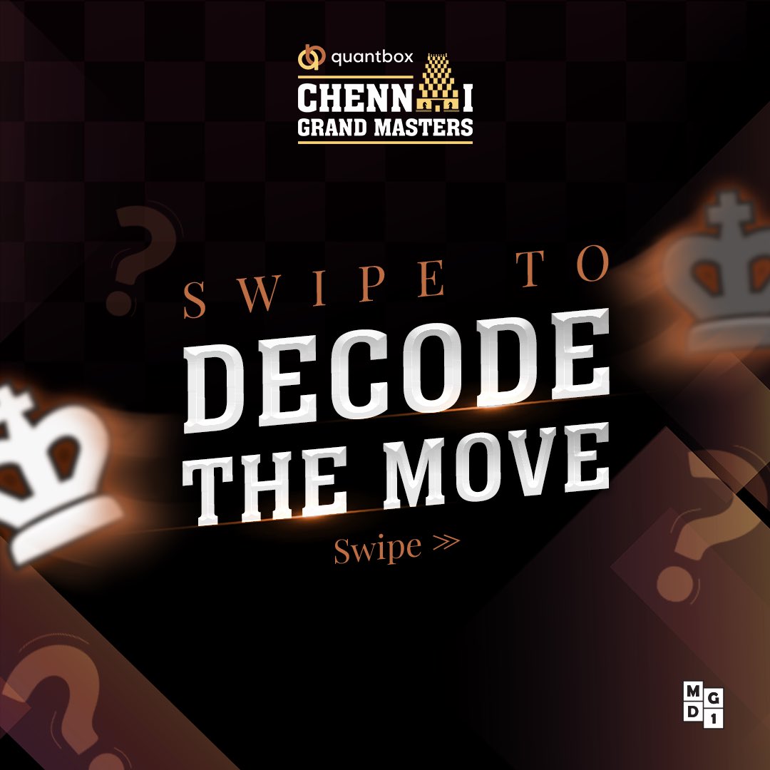 Chennai_GM's tweet photo. #decodethemove | Which player can pull this off??👀
Comment below your guesses, answer revealing soon!
@QBResearch @mgd1_esports
#chess #chessquiz #chessgrandmaster #quantboxcgm https://t.co/ciKkDsdcmt