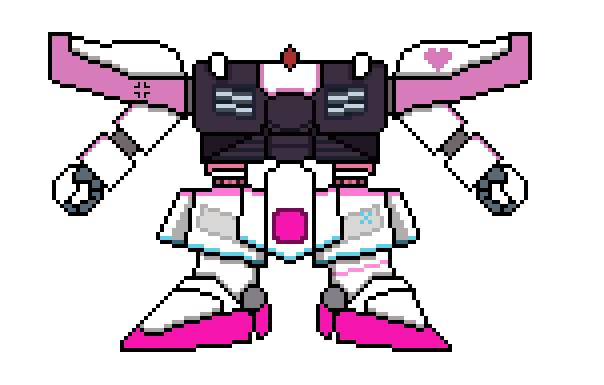 blade396's tweet photo. ＃合法バツ子ﾁｬﾝ
＃妄想バツ子ﾁｬﾝ
バツ子ﾁｬﾝイメージでガンダム描いてみました。
制作過程も載せます。
1枚目
プロット：なんかピクシーガンダムとガンダムぽい体になった・・・
2枚目
SD風：足と胴長いので足と体を短く、ゴッドガンダム風の肩に変更
3枚目
ノーベルガンダムイ���ージで完成 https://t.co/6dZFsXE0QN