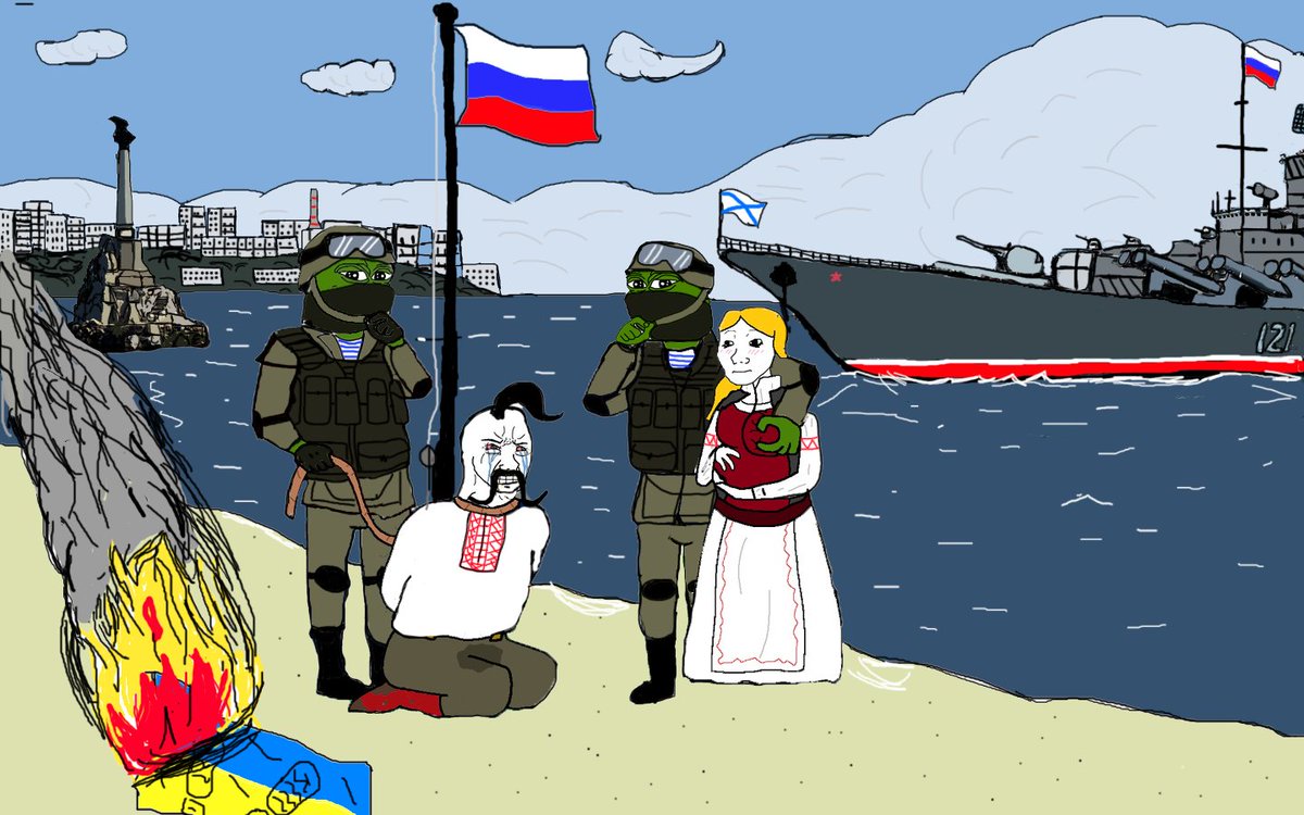 MaroderMustDie's tweet photo. @gozefinagold Крым, давно освободился от хохлизма, но чубатые не могут им этого простить! https://t.co/mdBn6lCmNR
