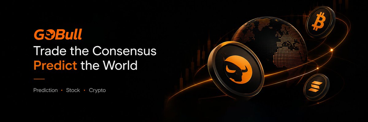 GoBull_AI's tweet photo. https://t.co/KrmuJtHQwT is the all in one AI Social trading super app for Prediction Markets, Stocks, and Crypto.

GoBull is not just a trading app connect to global assets, but an operating system that amplifies cognition, amplifies attention, and amplifies long-term value. https://t.co/GZD6A4ccVH