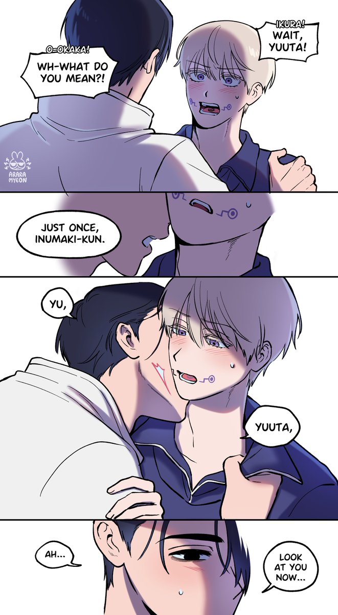 araramyeon's tweet photo. 乙棘 ottoge / and finally the kiss meter is finished https://t.co/Q5tTLbvZkz