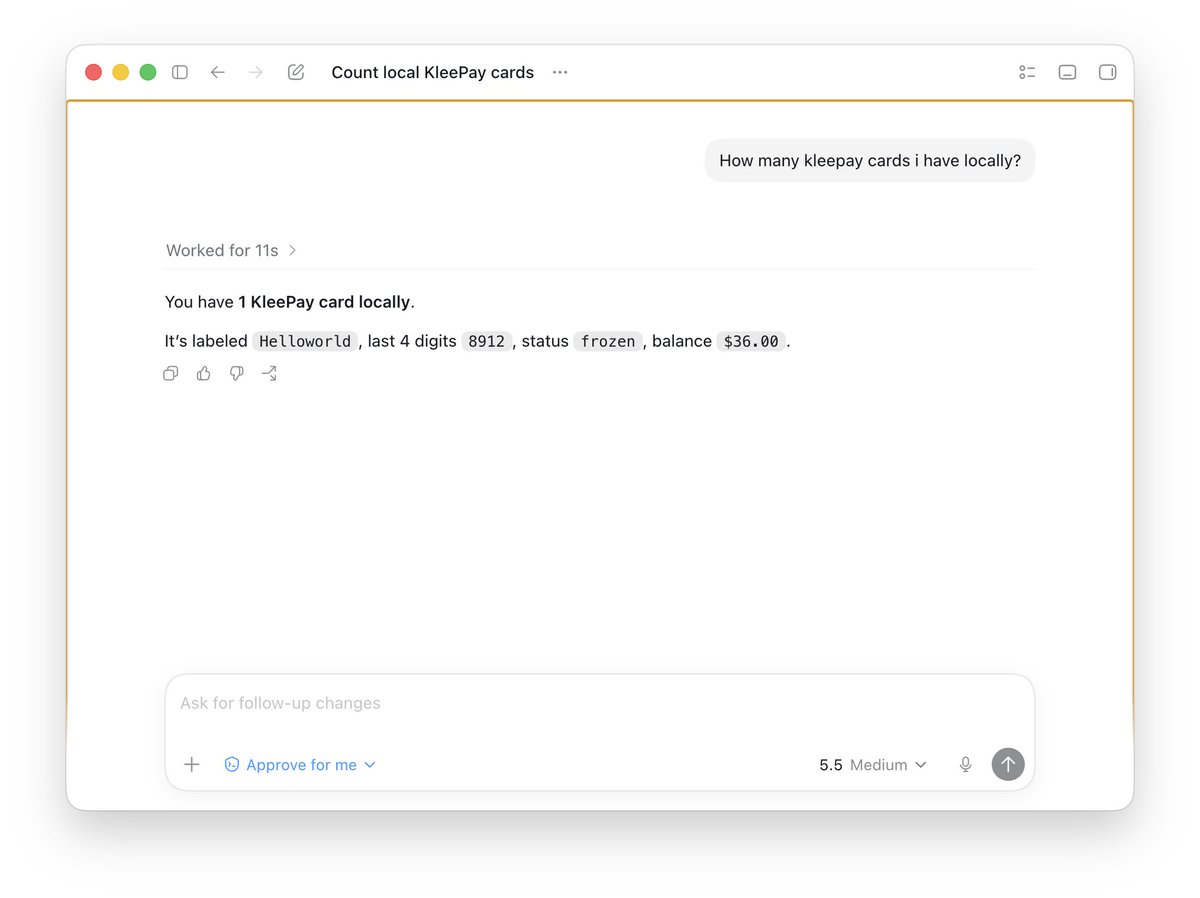 tonychenAI's tweet photo. rolling out something interesting for AI agents @KleePay https://t.co/tC5jmBvI9O