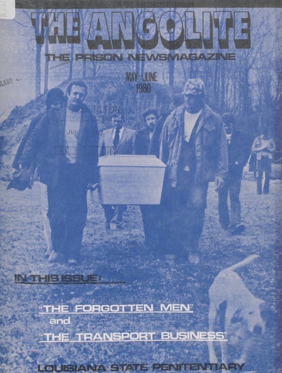 Dub__A's tweet photo. You can find the archive of back issues of The Angolite for free on JSTOR

https://t.co/Zb8FwQJovh https://t.co/tPID5GI2BG
